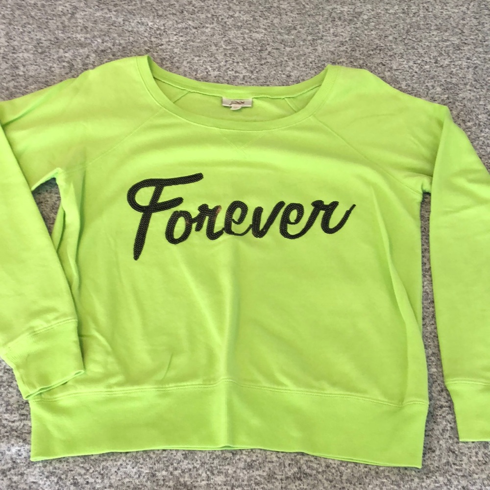 Neon Green Sweatshirt